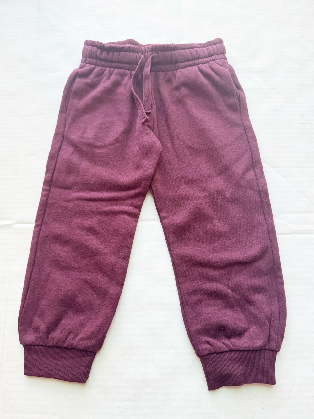 Girls New Organic Cotton Sweatpants / Joggers in Purple Size 3T
NWT